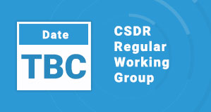 CSDR Regular Working Group