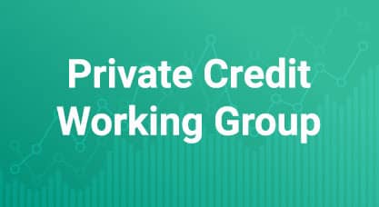 Private Credit Working Group - 19th October 2023